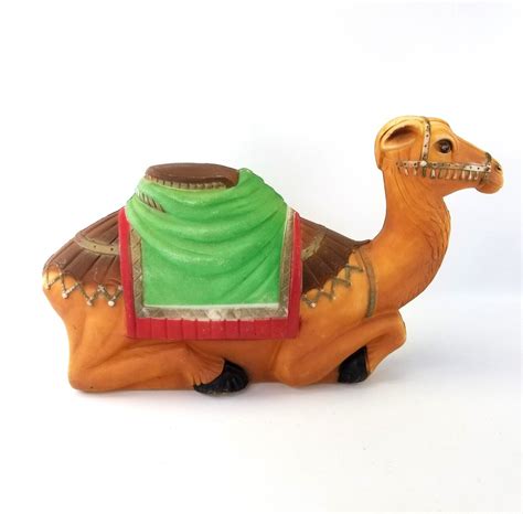 blow mold nativity camel|blow mold camels.